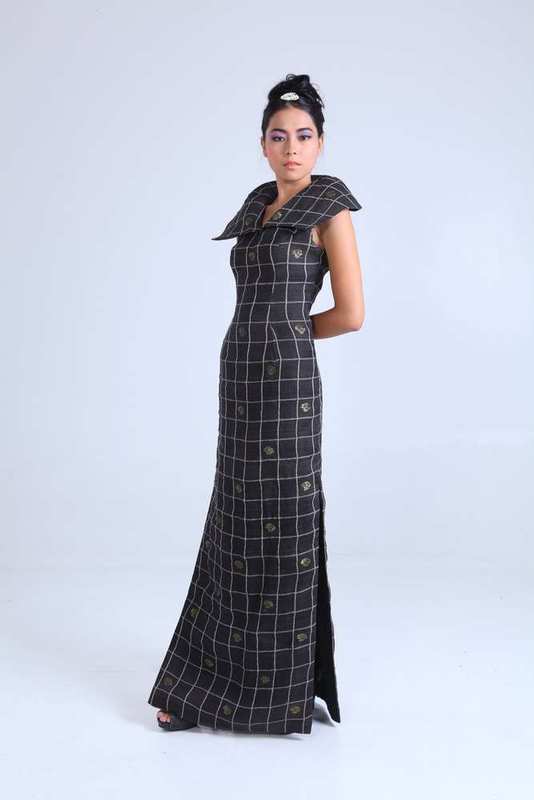 Piña couture fashion from Anthony Cruz Legarda Fashion House and Textile Design Studio