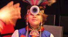 Dancer Ciaran Tufford (Mayan, Cherokee and Creek) Photo by Suzanne Trouve Feff.